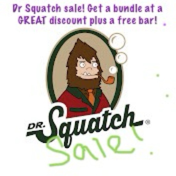 Dr Squatch sale! Customized discounted bundles, discounted shipping, & freebies